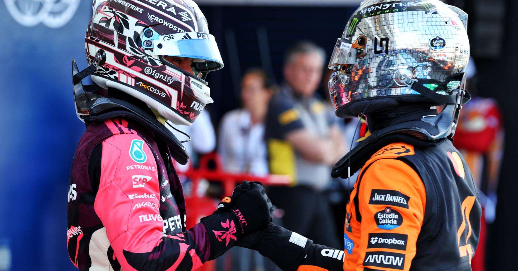 Adjusted starting grid for 2025 F1 Miami Grand Prix Sprint after Leclerc crash