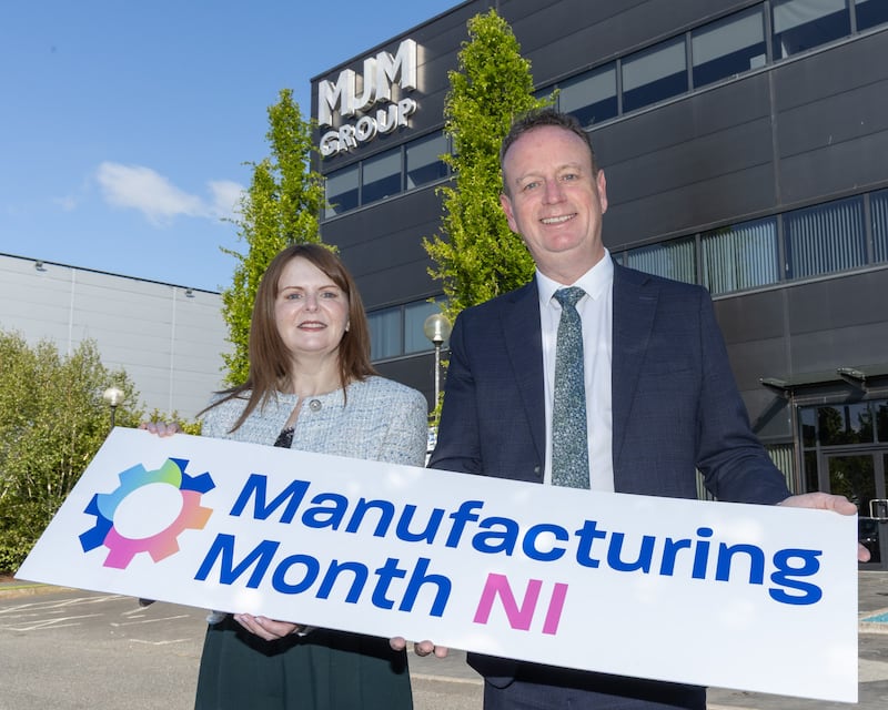 The value of the burgeoning manufacturing sector to the north's economy in terms of contributing to exports, investment, and research and development has been underlined in a new report marking Manufacturing Month.
Unveiled by economy minister Caoimhe Archibald during a ‘Meet the Makers’ event at the Newry headquarters of global cruise ship interior fitout business MJM Marine, the report found that manufacturing now accounts for 13.4% of total economic output.
