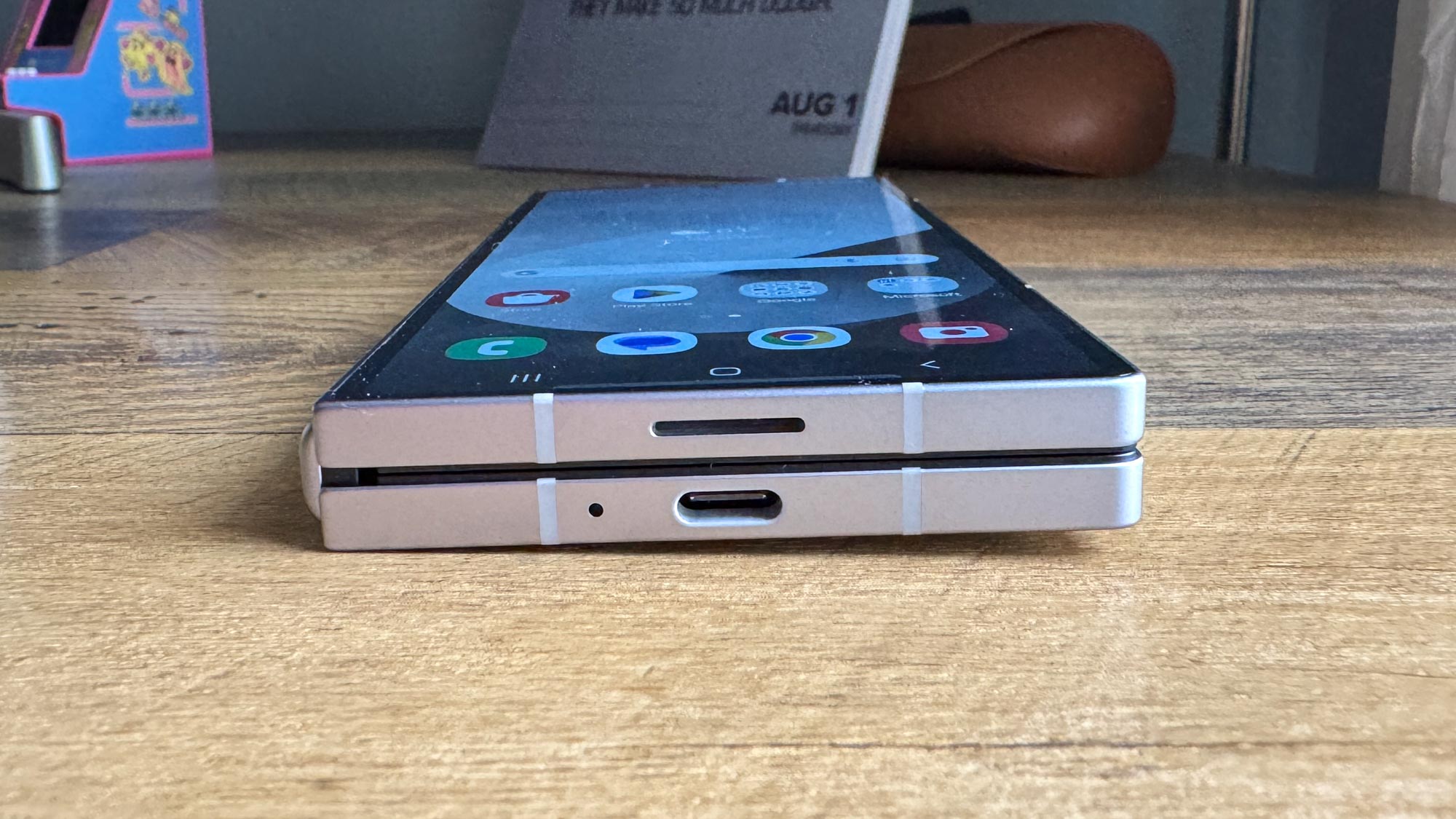 Galaxy Z Fold 6 shown in hand