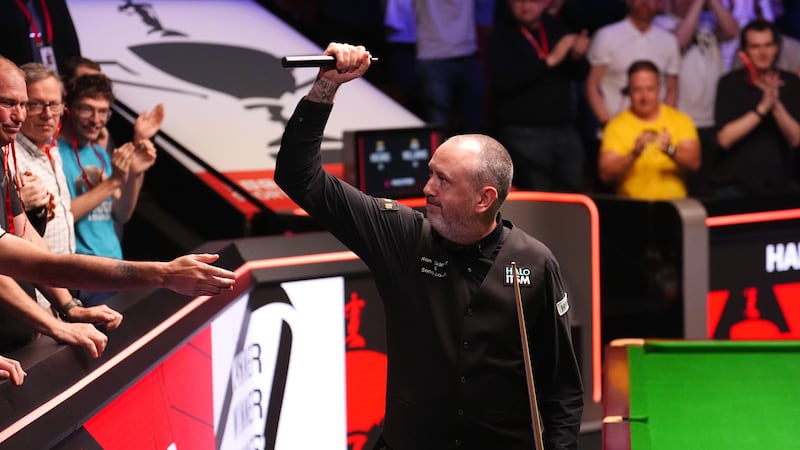 Mark Williams and Zhao Xintong the first two men into Halo World Snooker Championship semi-finals