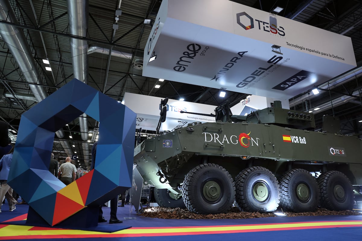 Competitors for Spain’s future 6x6 armored vehicle face off in Madrid
