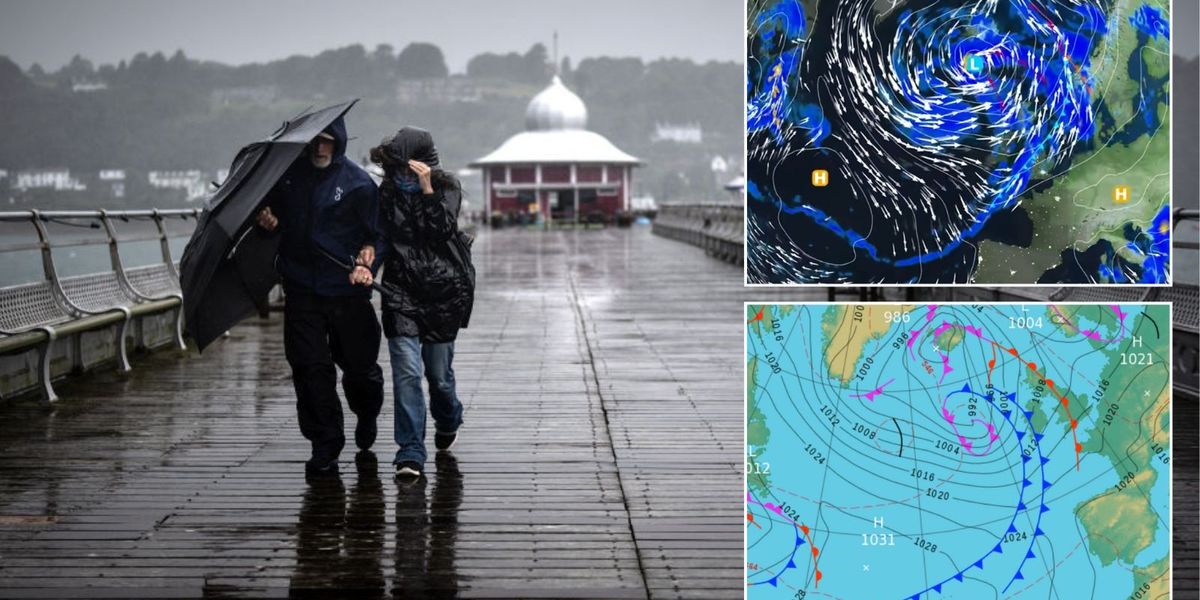 'Double-tailed Polar' blast to slam Britain as chilly gales trigger plunging temperatures for start of summer
