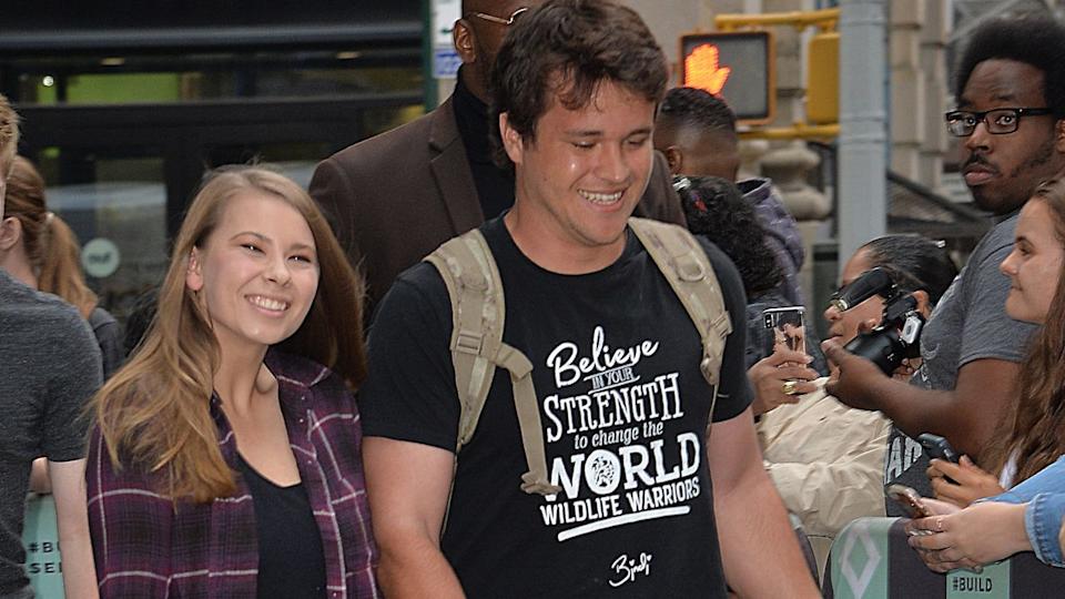 Bindi Irwin, Chandler Powell. Photo By: Kristin Callahan/Everett Collection.