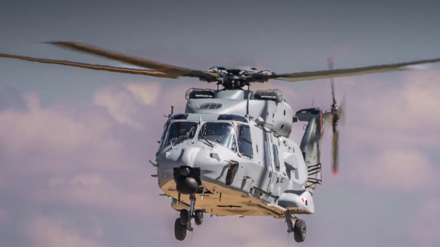 Spain gets first 'navalised' NH90 tactical transport helicopters