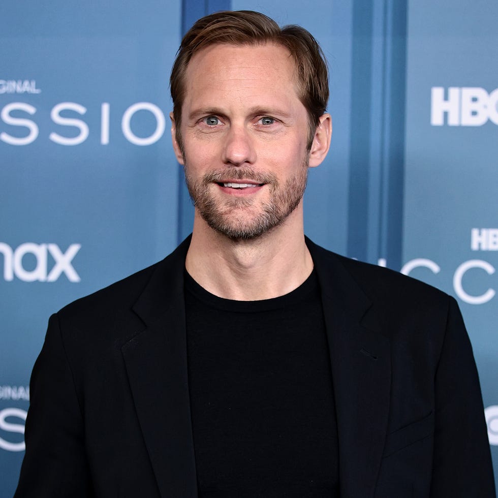 alexander skarsgard attends hbos succession season 4 premiere