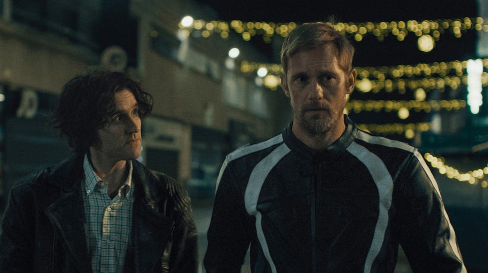 alexander skarsgard, harry melling, pillion