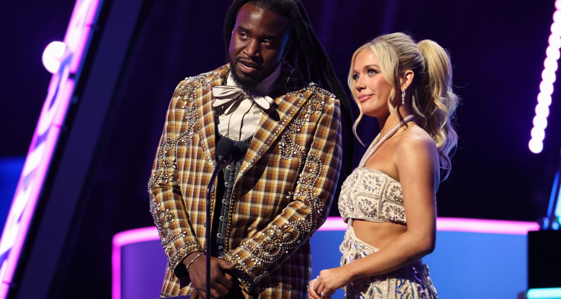 Shaboozey speaks out after side-eye towards Megan Moroney at the AMAs goes viral