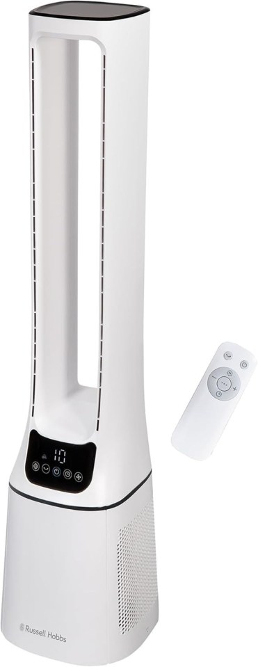 COOLING DOWN Lidl is selling a portable cooling gadget thats perfect for summer  its £70 cheaper than a Russell Hobbs version, ,  https://www.lidl.co.uk/p/silvercrest-bladeless-desk-fan-white/p10029908, https://www.amazon.co.uk/Russell-Hobbs-Adjustable-Oscillating-RHBLDL12/dp/B0CV5J6C9Q/ref=asc_df_B0CV5J6C9Q