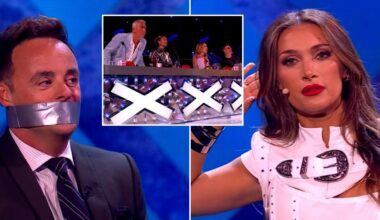 ITV BGT fans ‘rumble’ magic act’s Ant McPartlin card trick as they fume ‘she slipped up!’