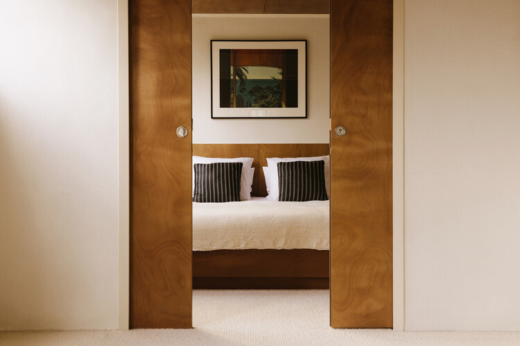 Apartment / Rudy Guénaire - Interior Photography, Bedroom, Wood, Door