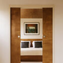 Apartment / Rudy Guénaire - Interior Photography, Wood, Door, Bedroom