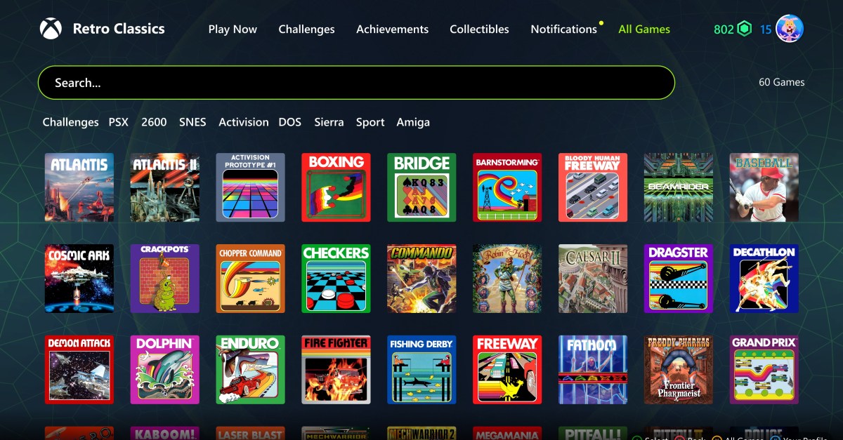 Microsoft adds over 50 ‘Retro Classics’ to Game Pass