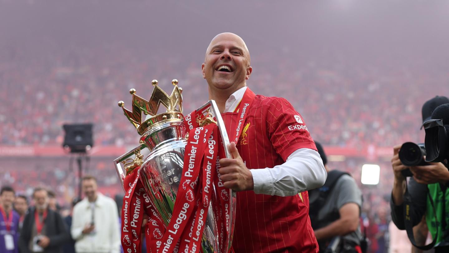 Arne Slot press conference: Premier League trophy lift, transfers, next season and more