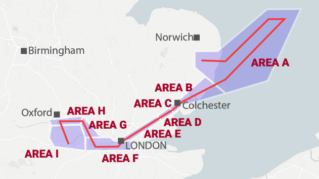 Red Arrows flypast