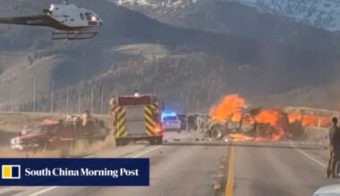 5 Chinese tourists among 7 killed in US after tour van and truck in horror smash near Yellowstone
