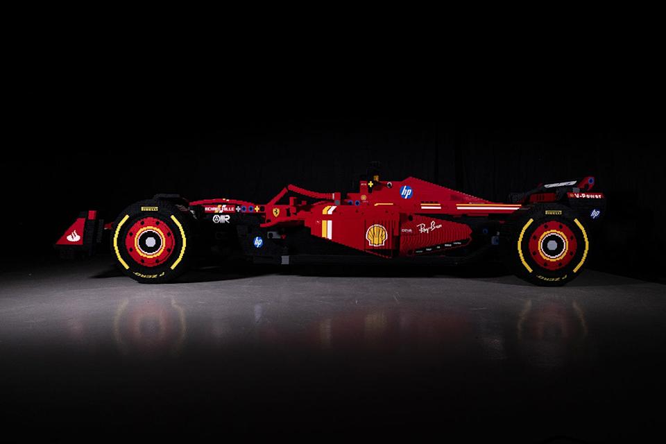 f1 lego ferrari race car front