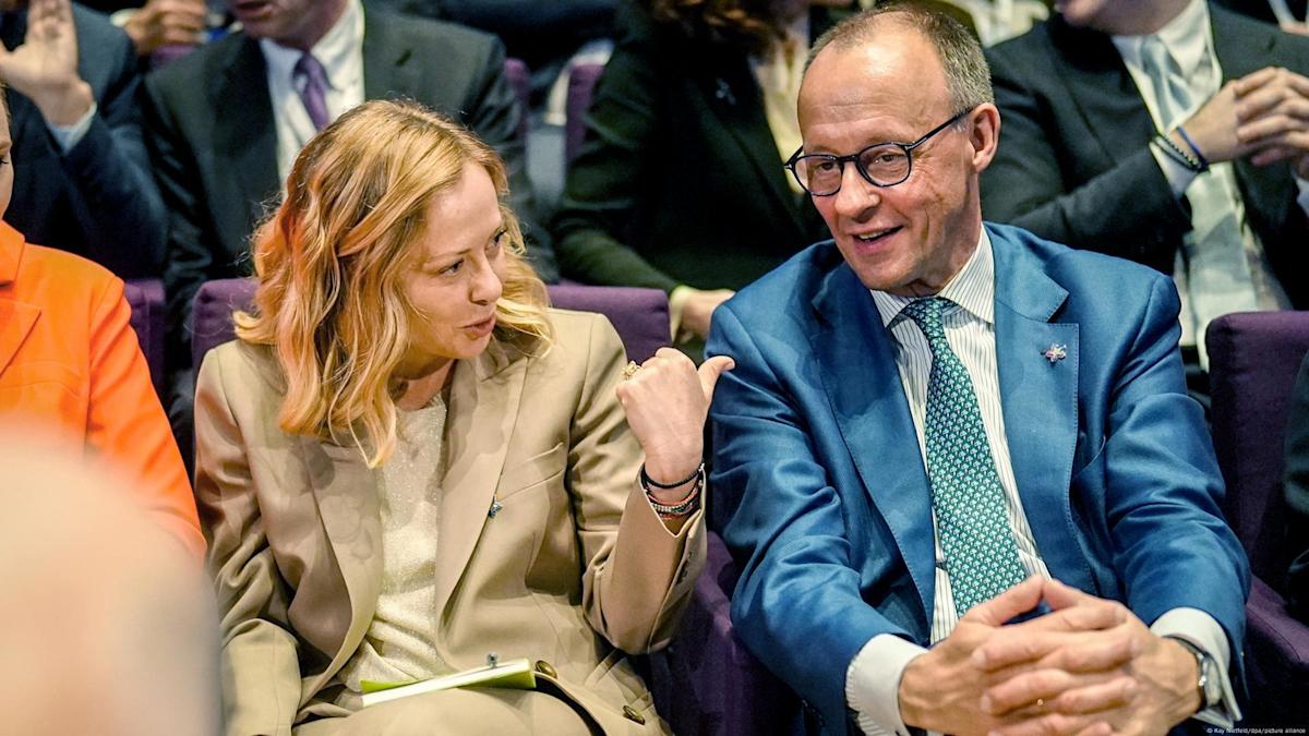 Chancellor Merz to meet Italy's Meloni