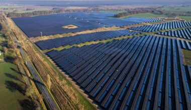 The Borrentin solar project in Germany.