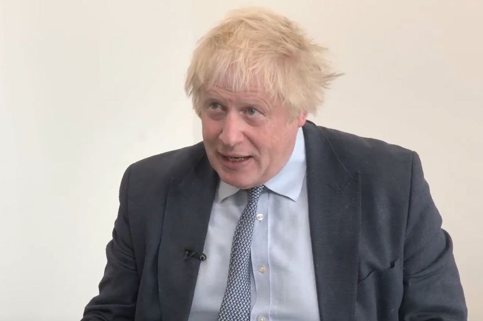 Boris Johnson also defended his own fishing agreement