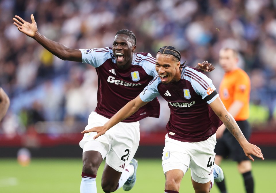 Villa climbed into the top four with a 2-0 win in their final home match of the season