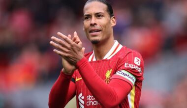 No starts for van Dijk or Diaz