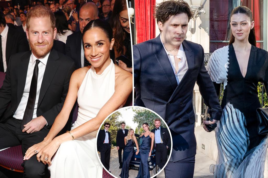 Meghan Markle, Prince Harry have dinner with Brooklyn Beckham — after royals' alleged fallout with Victoria and David