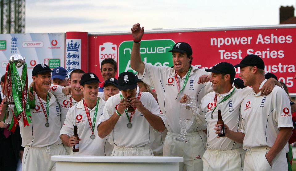 England won the 2005 series 2-1 to win back The Ashes after 16 years
