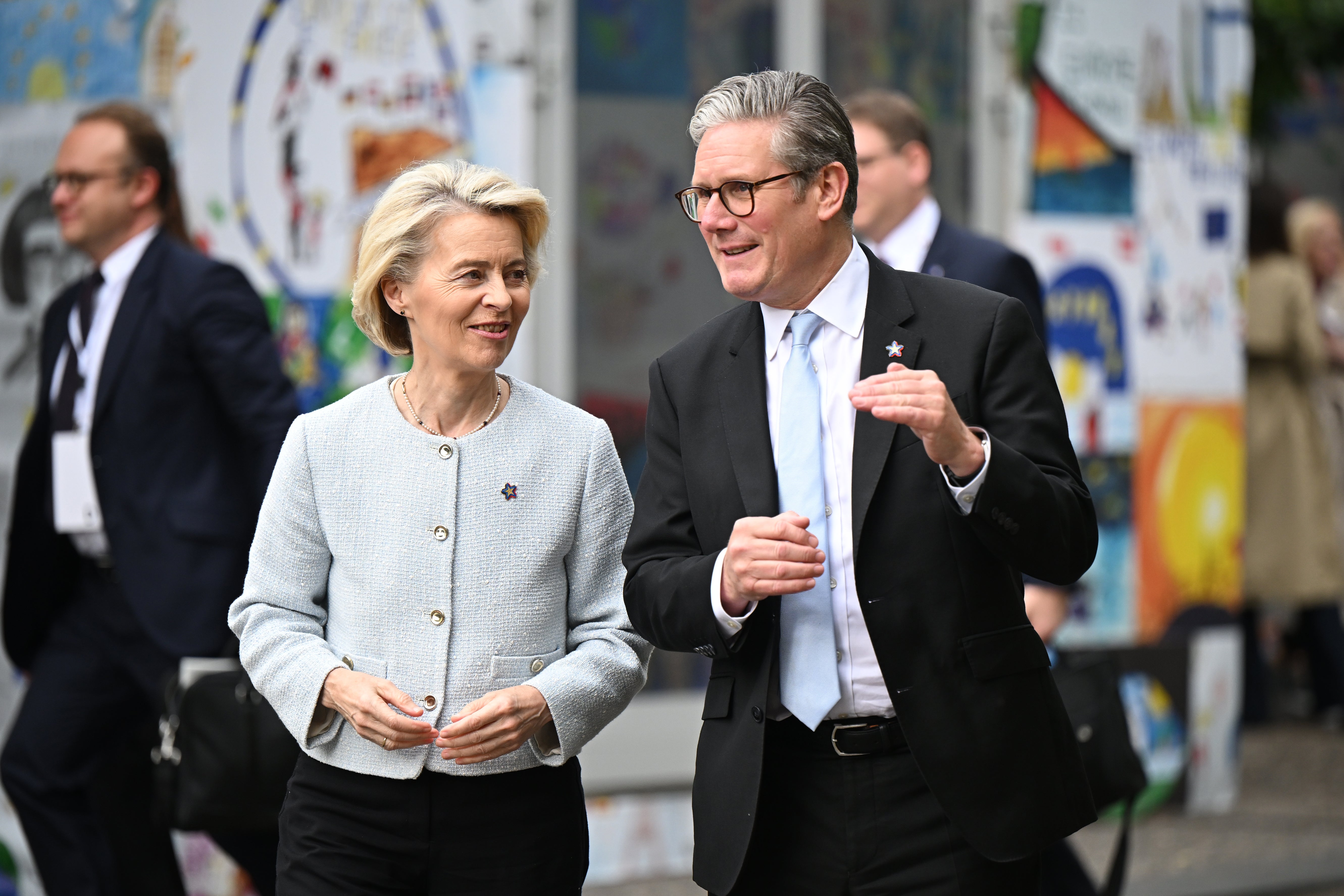 Sir Keir Starmer has been accused of shutting foreign press out of Monday’s summit