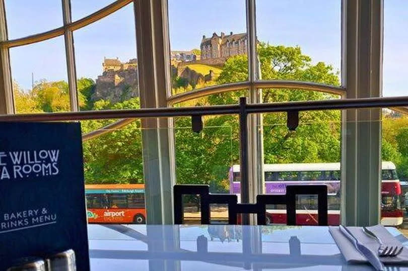 The Willow Tea Rooms in Edinburgh