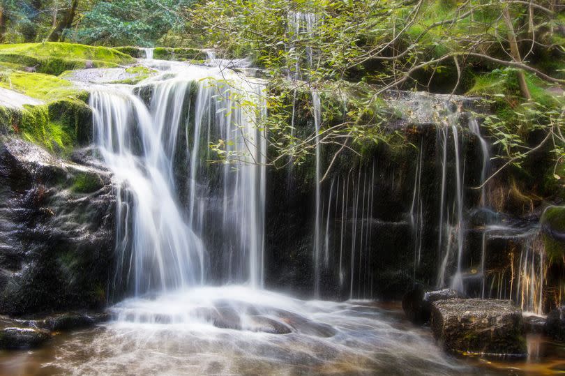 Waterfall at Blaen-y-Glyn Waterfalls, by Dave Sealey -Credit:Dave Sealey