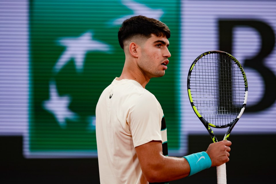 Alcaraz also achieved the feat at a young age