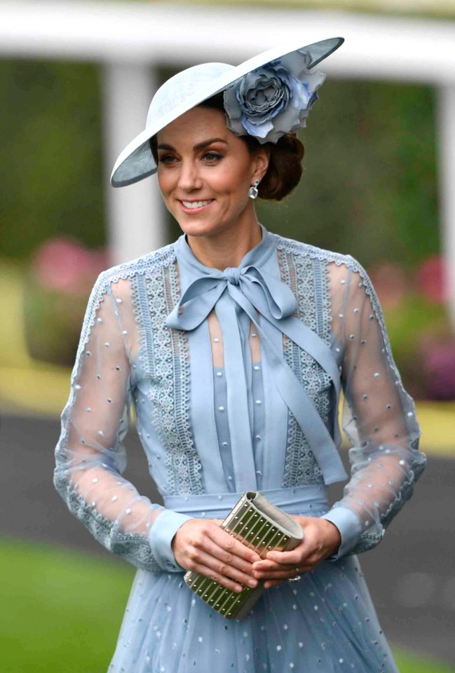 Catherine, Duchess of Cambridge at Royal Ascot.