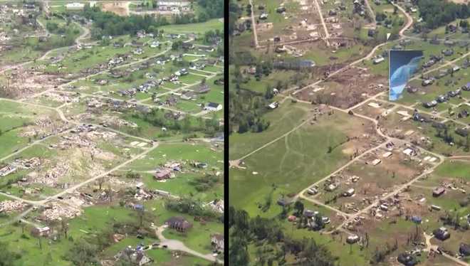 aerials of london, kentucky