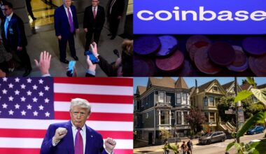 Bitcoin hits record, Apple stock slips, Coinbase joins S&P 500: Markets news