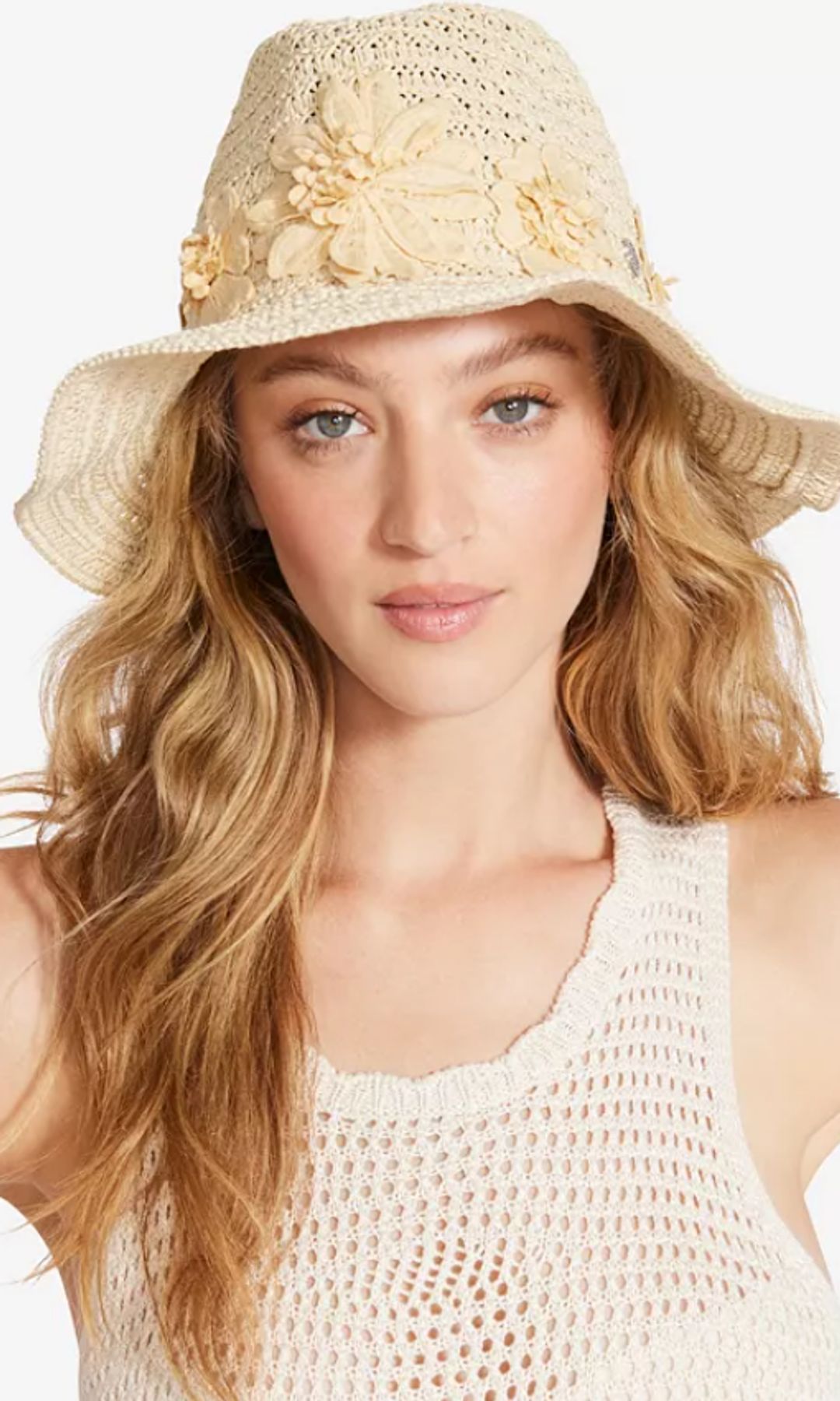 A straw hat