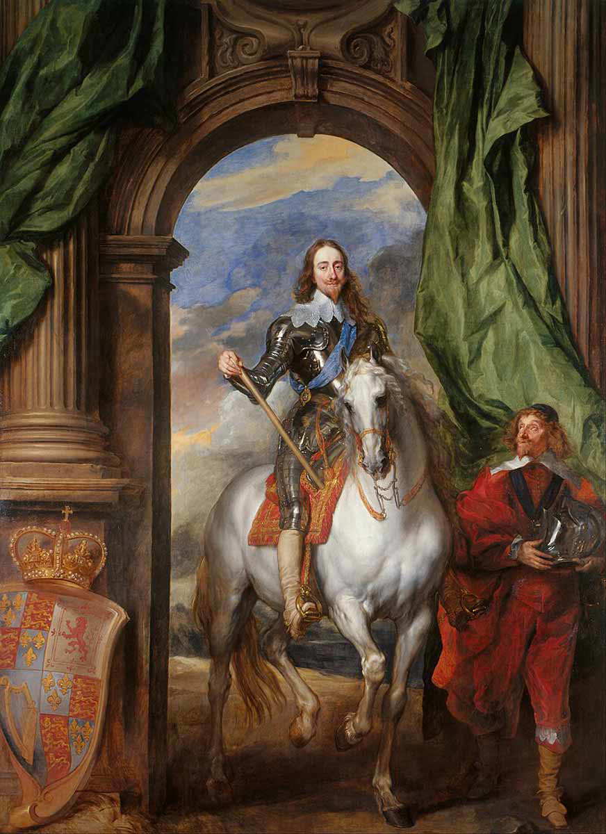 charles i on horse van dyke