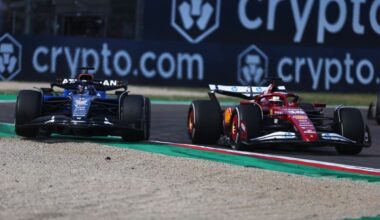 Why Albon was disappointed with P5 at F1 Imola GP after late Leclerc battle