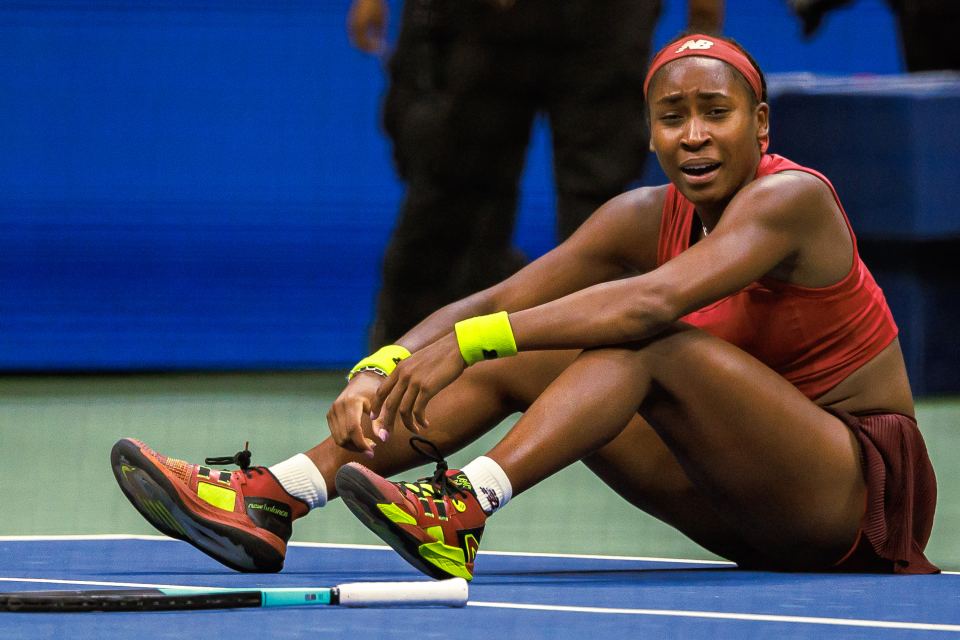 Gauff also admitted she was left in tears