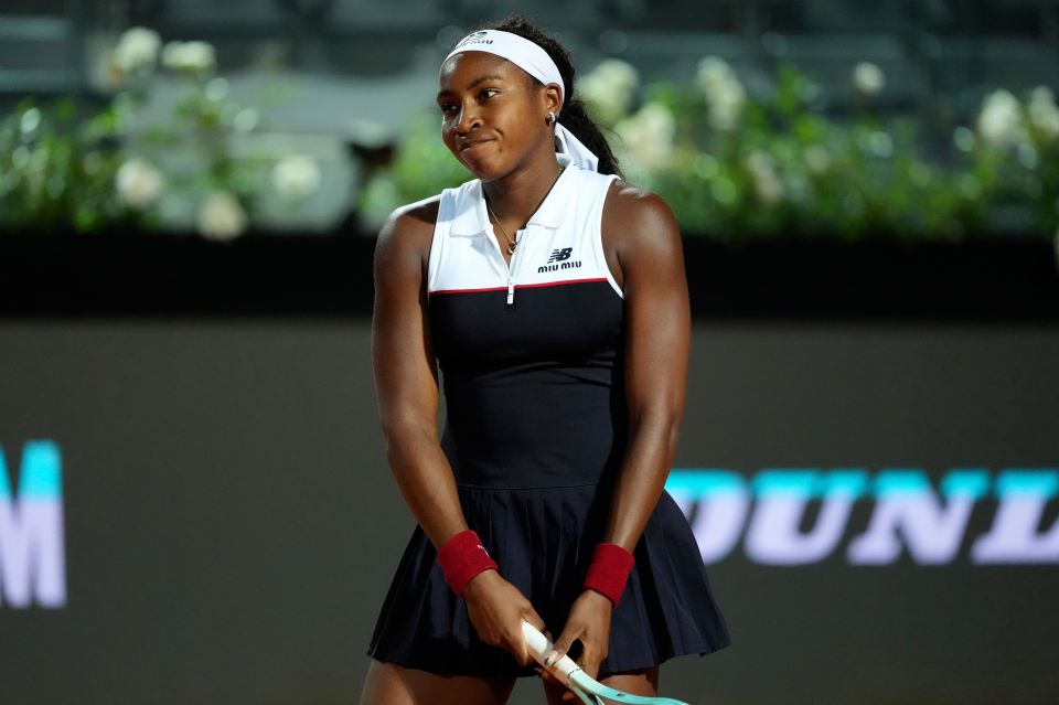 Gauff will hope to win her first Italian Open singles title