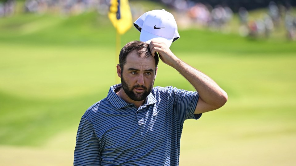 Scheffler was at the centre of one of the most shocking stories in sports last year