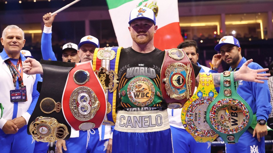 Canelo has held multiple world titles in four weight classes