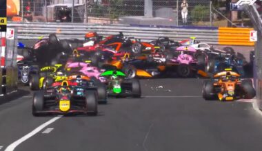 'Craziest thing ever' - Massive 11-car crash at Monaco Grand Prix forces restart