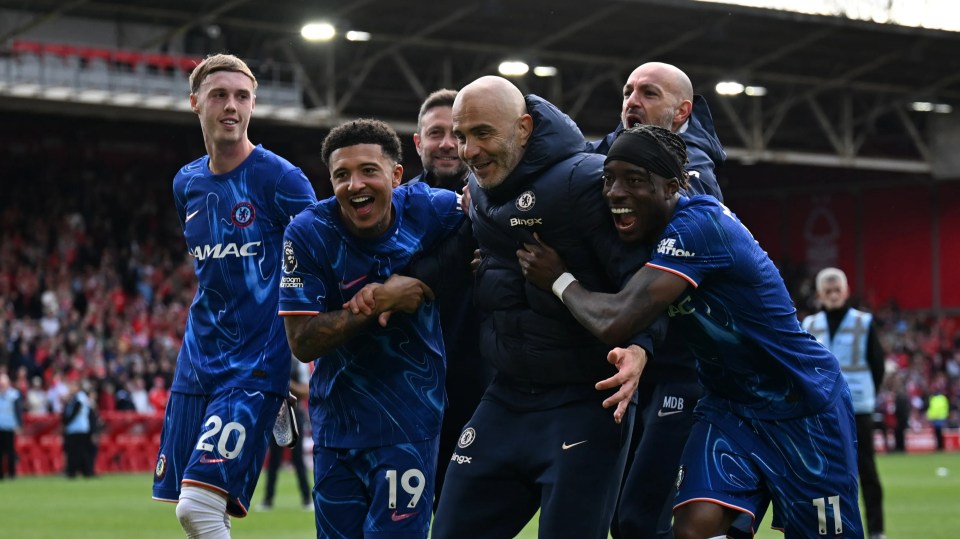 Chelsea are in the Champions League