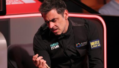 'Extraordinary' - Ronnie O'Sullivan rushes into Sheffield to make major change to snooker cue before resuming semi-final