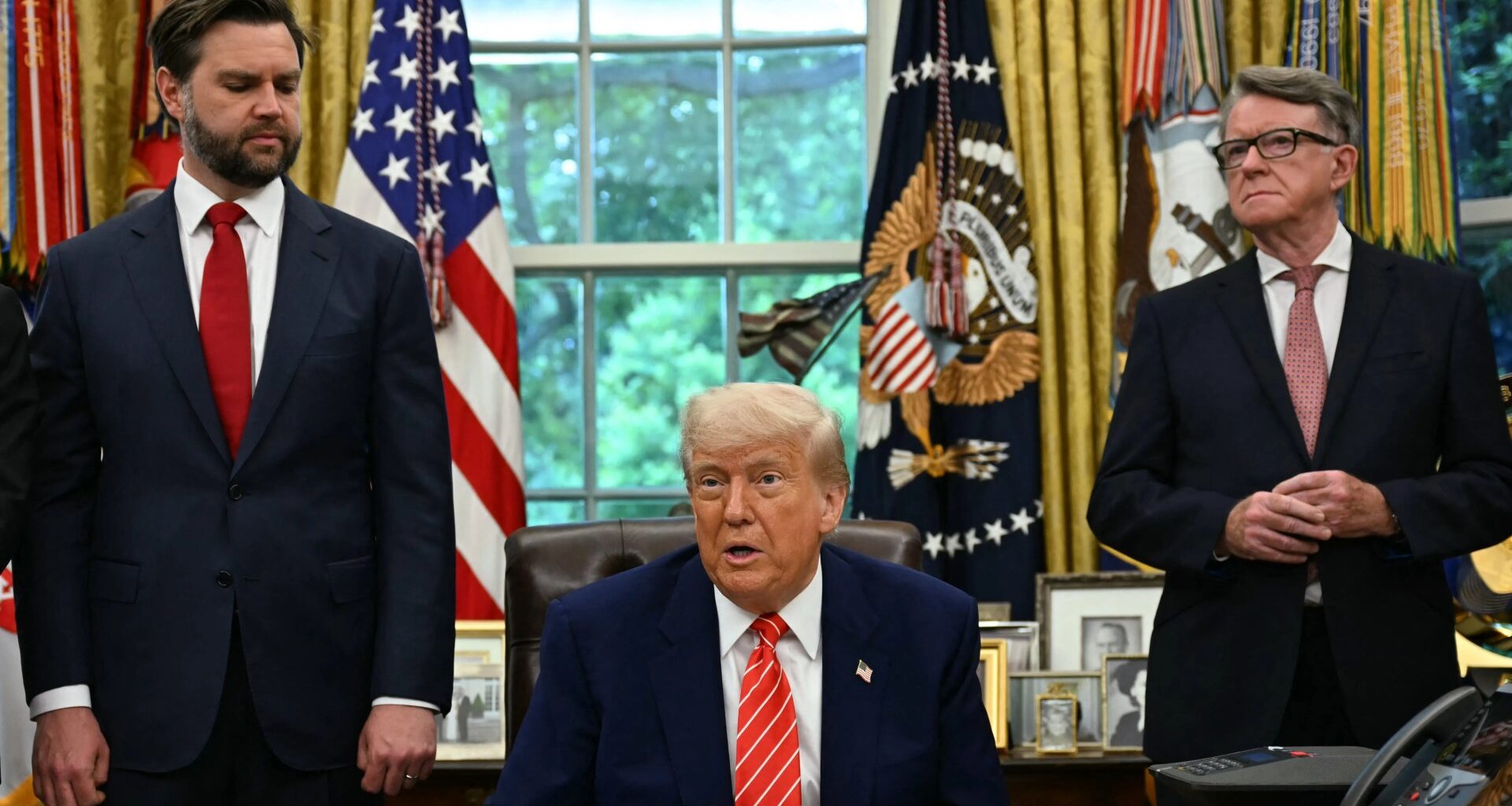 Trump hails Brexit for pushing Britain in front of EU for 'historic' trade deal but critics blast UK has been 'shafted'