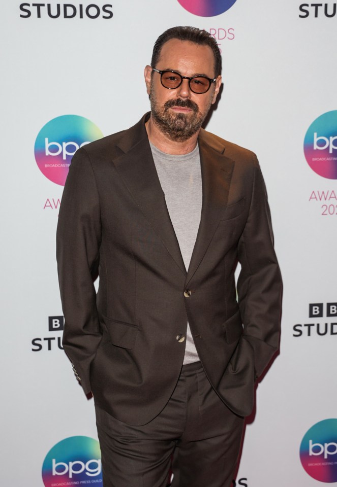 Danny Dyer at the Broadcasting Press Guild Awards.
