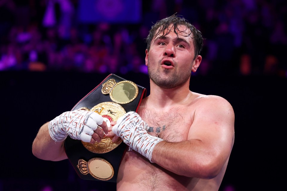 Allen is the new WBA inter-continental heavyweight champion.