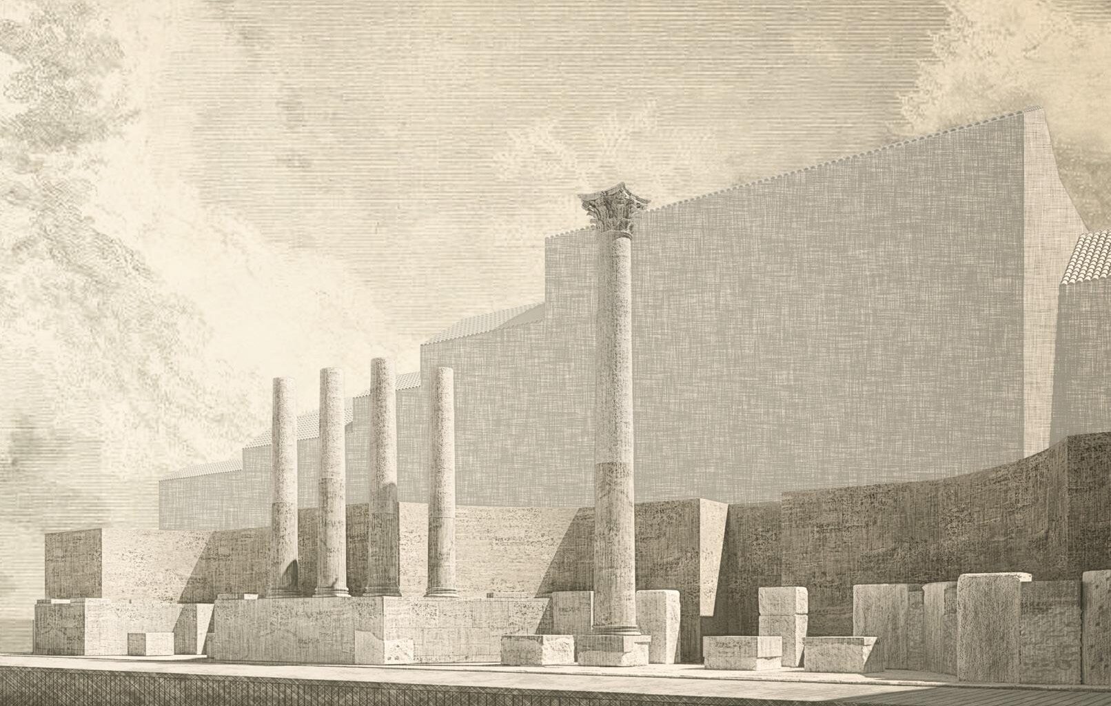 David Chipperfield Architects Presents Plan to Restore and Enhance a Roman Theater in Brescia, Italy