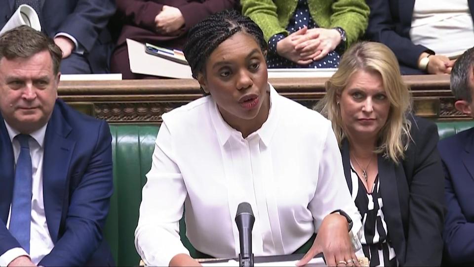 Tory leader Kemi Badenoch who is seeking to rebuild her party (PA Wire)
