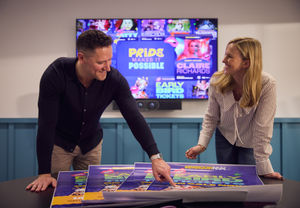 L-r - Adam Smith and Laura Hanlon of Studio 3.5